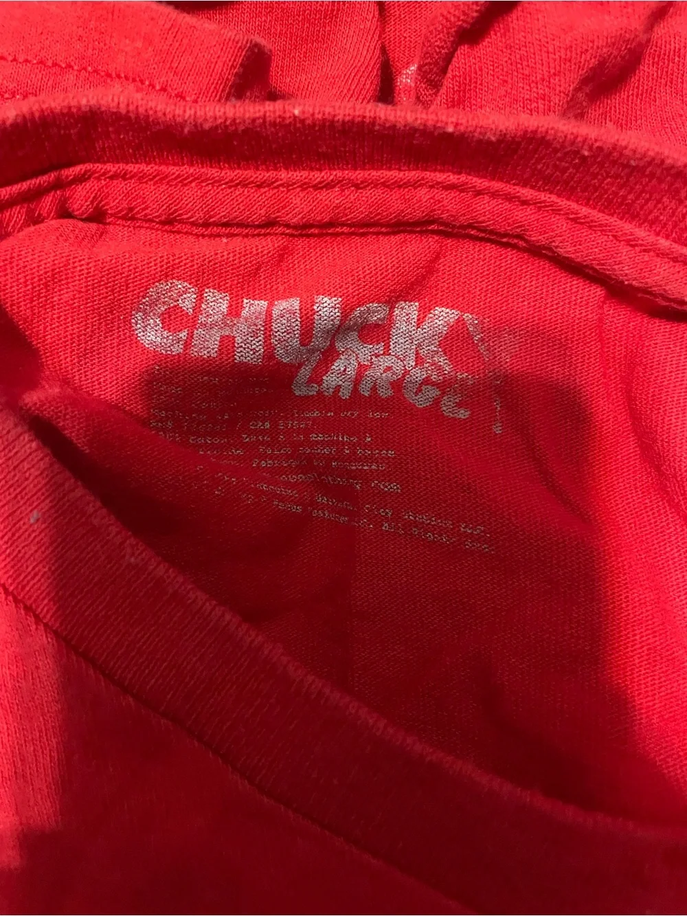 Women Half-T Shirt CHUCKY Red
